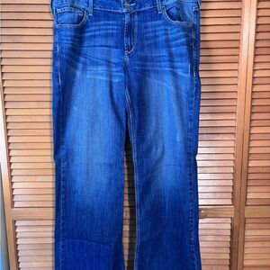 Ariat Women's Trouser Leg Blue Jeans